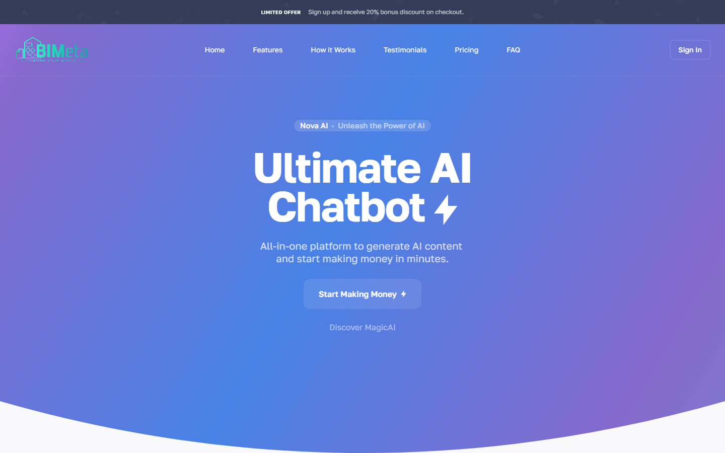 Nova AI at nova.bimeta.net.
