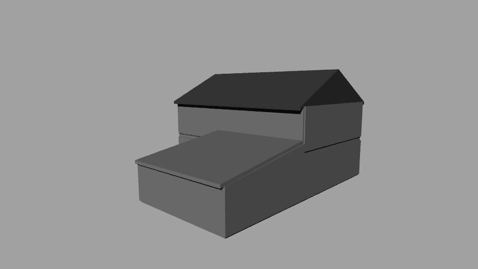 A sample house modelled in Datum.